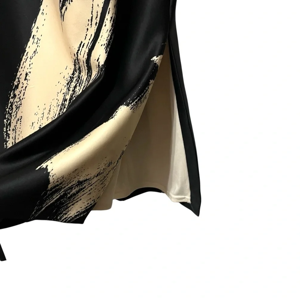 Donna Karen New York Brushstroke Scuba Sheath Dress Size 8 - Picture 10 of 14